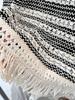 Korean Retro Hollow Sleeveless T-shirt with Tassel Hem - Summer 2024 Women's Western-Style Top