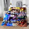 3D Game KING OF FIGHT Cartoon Printed Blanket Warm Flannel Blankets Soft and Comfortable Blanket Bed Linings Birthday Gift
