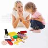 Non-Toxic 19 Pcs Bbq Barbecue Toys Children'S Family Toy Barbecue Stall Paren Child Game