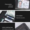 Men's Wallet Money Clip Card Bag PU Leather Card Holder Multi-function Card Case High Quality Rfid Anti-theft Card Clip Wallets