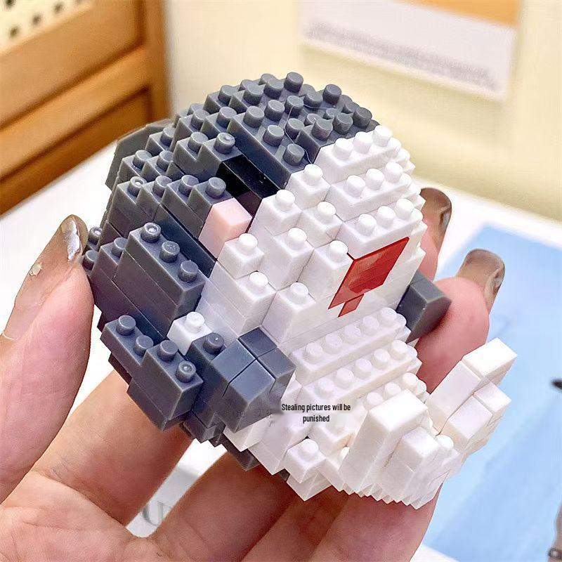 Chaolechuang Ocean Creatures Small Particle Building Blocks - Compatible with Lego Assembly Toys for Kids' Gifts