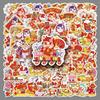 50 Sheets Hand-Painted Cute Horse Stickers for New Year, Journal, or Spring Festival Decorations