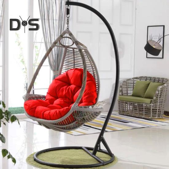 Hanging Egg Chair Cushion with Washable Cover Replacement Great Bounce Effect Thicken Outdoor Office Library Garden Seat Mat