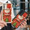 Phone case: 2D flat, suitable for Samsung Galaxy A34 A35 M05 M06 S20 S22 S21 FE Plus 5G protective case, Santa Claus, Christmas and Halloween, perfect