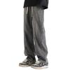 [maytopia] Jeans, Denim Pants, Wide Leg Pants, Denim Trousers, Men's & Women's CK1066 (M, Black)