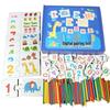 Number Recognition Cards: Educational Table Game for Kindergarten Kids