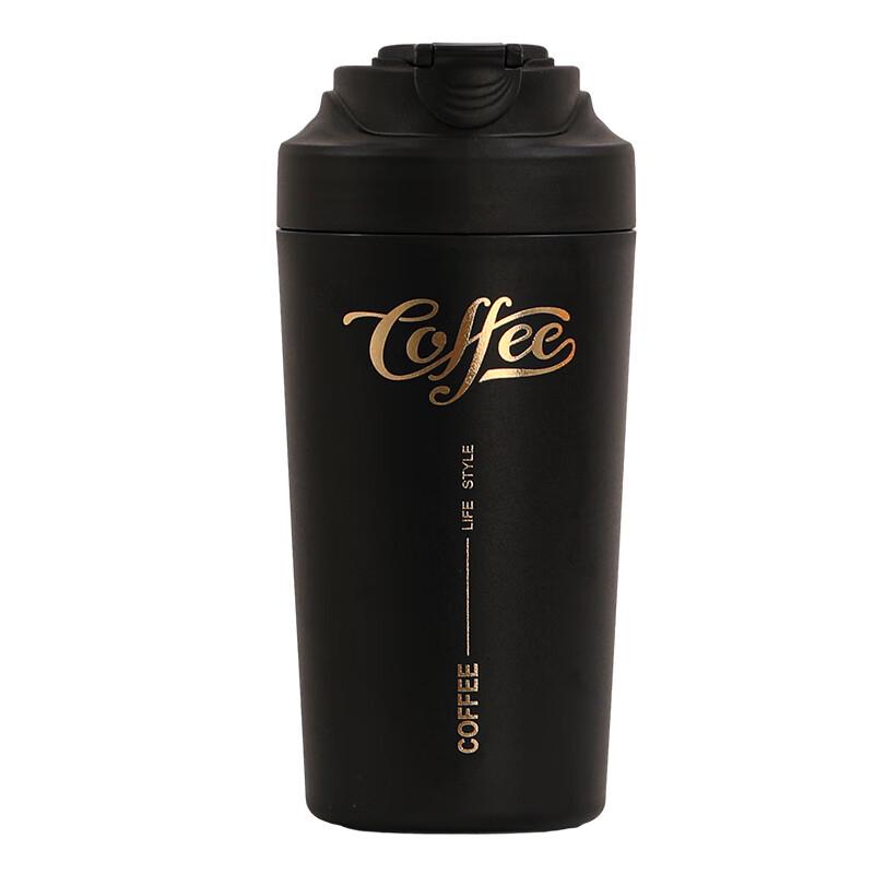 GUOZI Ceramic Lined Insulated Coffee Travel Mug