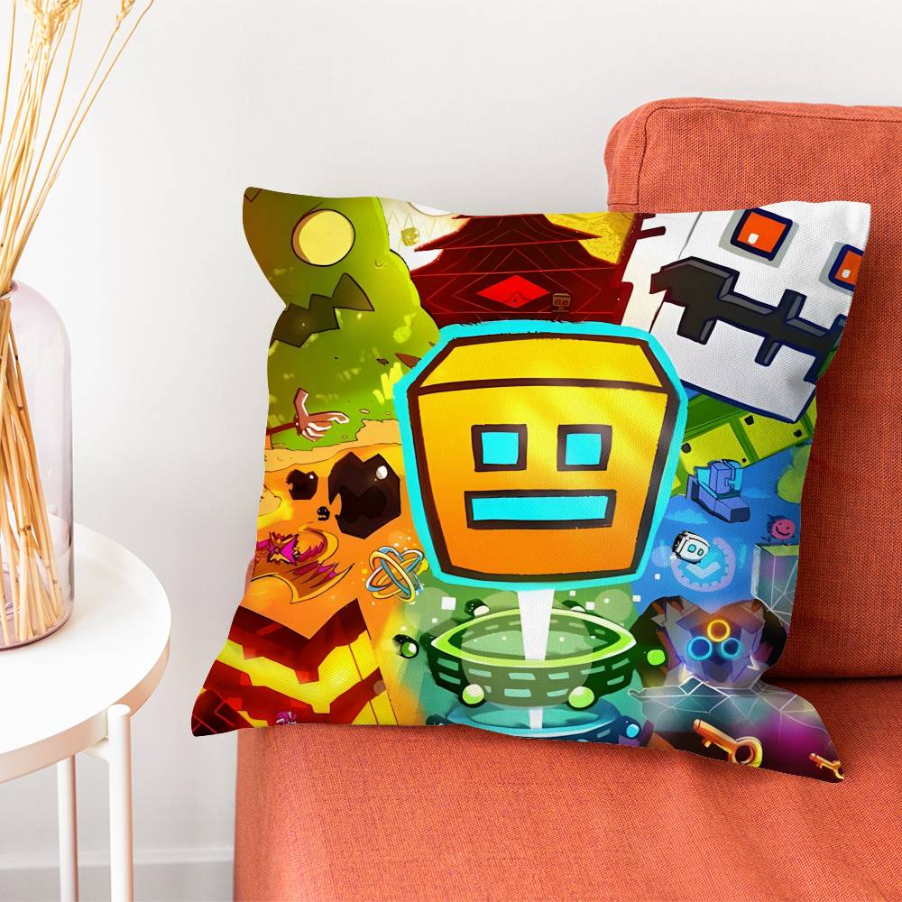 GGeometry Game DDash Pillowcase Pillows for Sofa Cover Decoration Home Decor Items Luxury Pillow Covers Cushion Cushions