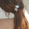 Ssecondo Pearl Flower Hair Tie, Mina_2 Colors