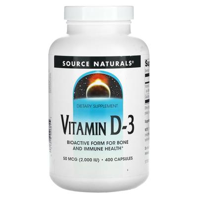 Vitamin D-3 2.000 IE, 400 Kapseln