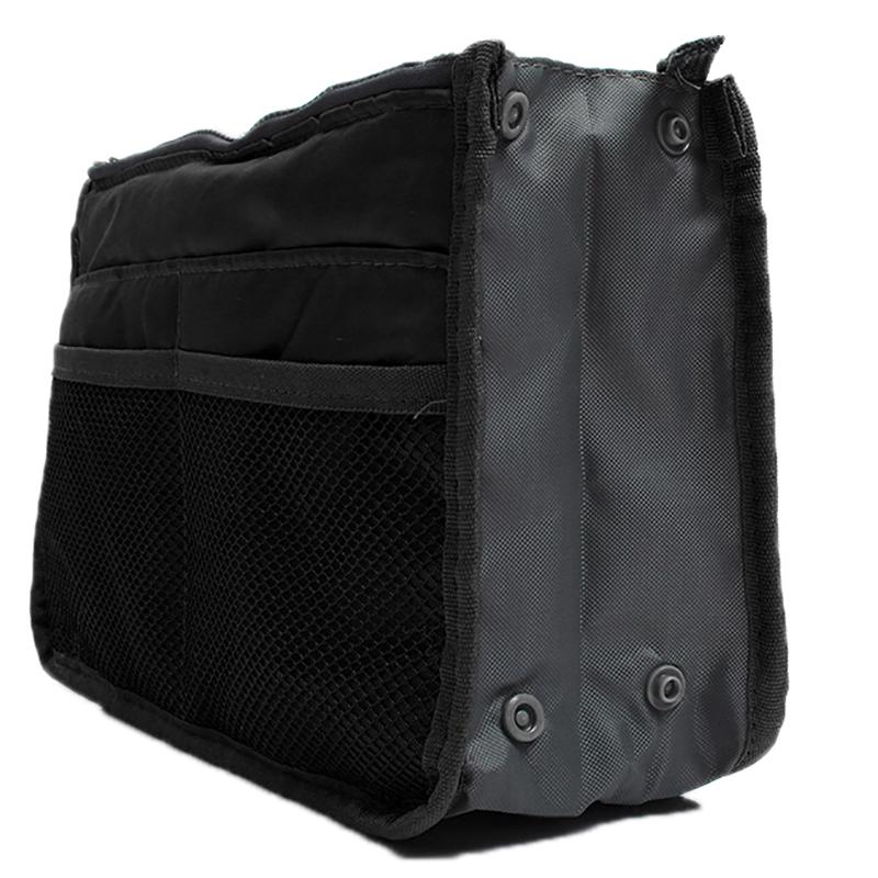 Organizer Insert Bag Women Nylon Insert Organizer Handbag Purse Large Liner Makeup Cosmetic Bag Cheap Female Tote Pouch
