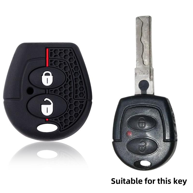 Car Key CapsKey Cover For Seat Leon Ibiza Cordoba Altea Toledo Sharan For Skoda Octavia Mk1 For Volkswagen VW Fox Case Keychain