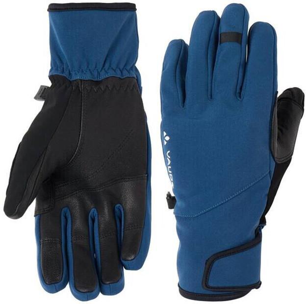 Велоперчатки VAUDE Lagalp Softshell III (синий) EU 11