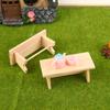 1/12 Puppenhaus Tisch Modell Miniatur Teatable Puppenhaus Möbel Dekoration