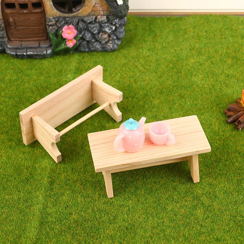 1/12 Puppenhaus Tisch Modell Miniatur Teatable Puppenhaus Möbel Dekoration