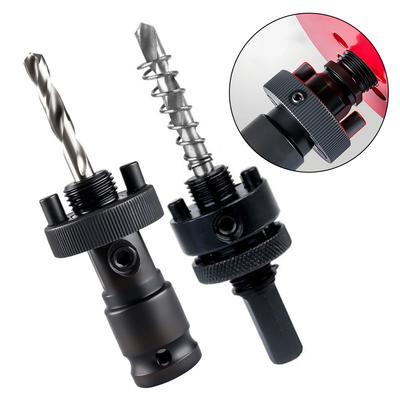 1 Stuks Metalen Gatensnijder Voor Boorhouder Met Boor Zeskant Schacht Voor Elektrische Sleutel 1/2in Adapter Elektrisch Gereedschap