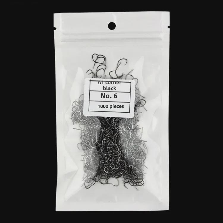 Super ostre bezzadziorowe haczyki do połowu karpi - kąt A1, małe akcesoria