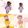 Adorable 13" Metoo Princess Doll Angela Super Soft Plush Stuffed Bunny Rabbit Flower Girl