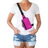 Peicees Mini Sling Bag for Men Small Crossbody Shoulder Bag, Mini Black