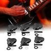 6 Stück Gitarrenmechanik-Knopf Exquisite Fischschwanzform Bequemer Griff Metall Stimmwirbelkopf