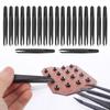 20Pcs Tweezers AntiStatic Carbon Fiber for Phone Watch Electronic Repairing Tools 93307