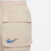 Nike Kids Logo Print Cargo Shorts Kids Bottoms Beige DX7549-008
