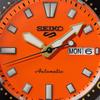 Seiko Relógio Masculino Automático Série 5 Sports SKX Mostrador Laranja SRPL89K1