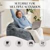 Sillón Puf Curvo de Respaldo Alto con Soporte de Contorno para Todo el Cuerpo para una Relajación Inmersiva en Espacios de Vida Modernos