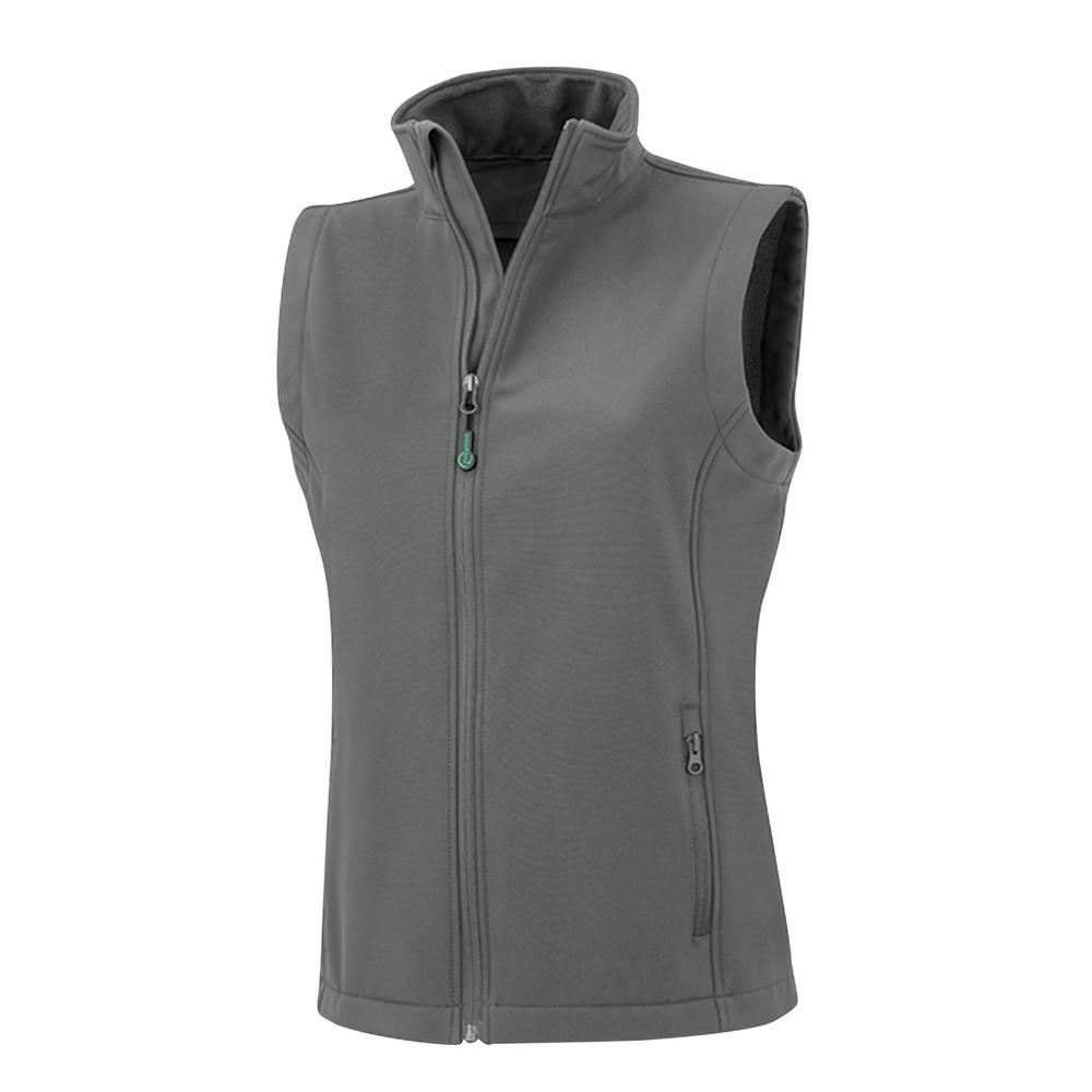Result Genuine Recycled Womens/Ladies Softshell Printable Body Warmer
