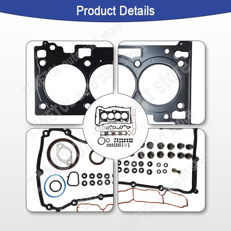 5189954 5189954AB 656370 ZANETOL Cylinder Head Gasket Set for JEEP COMPASS 2007~2008 JEEP PATRIOT 2007~2008 Hot Cars Accessories