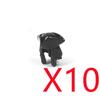MOC Medieval Weapon Knight Building Block Accessories Character Helmet Hat Academic Gown Axe Sword Shield Brick Toy Gift K073