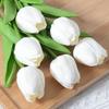 Artificial Flowers Simulated Flower Bouquet Lamp Simulation Tulips Bouquet  Household Atmosphere