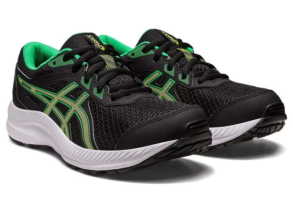 Sports Shoes Asics black / lime zest Contend 8 Gs