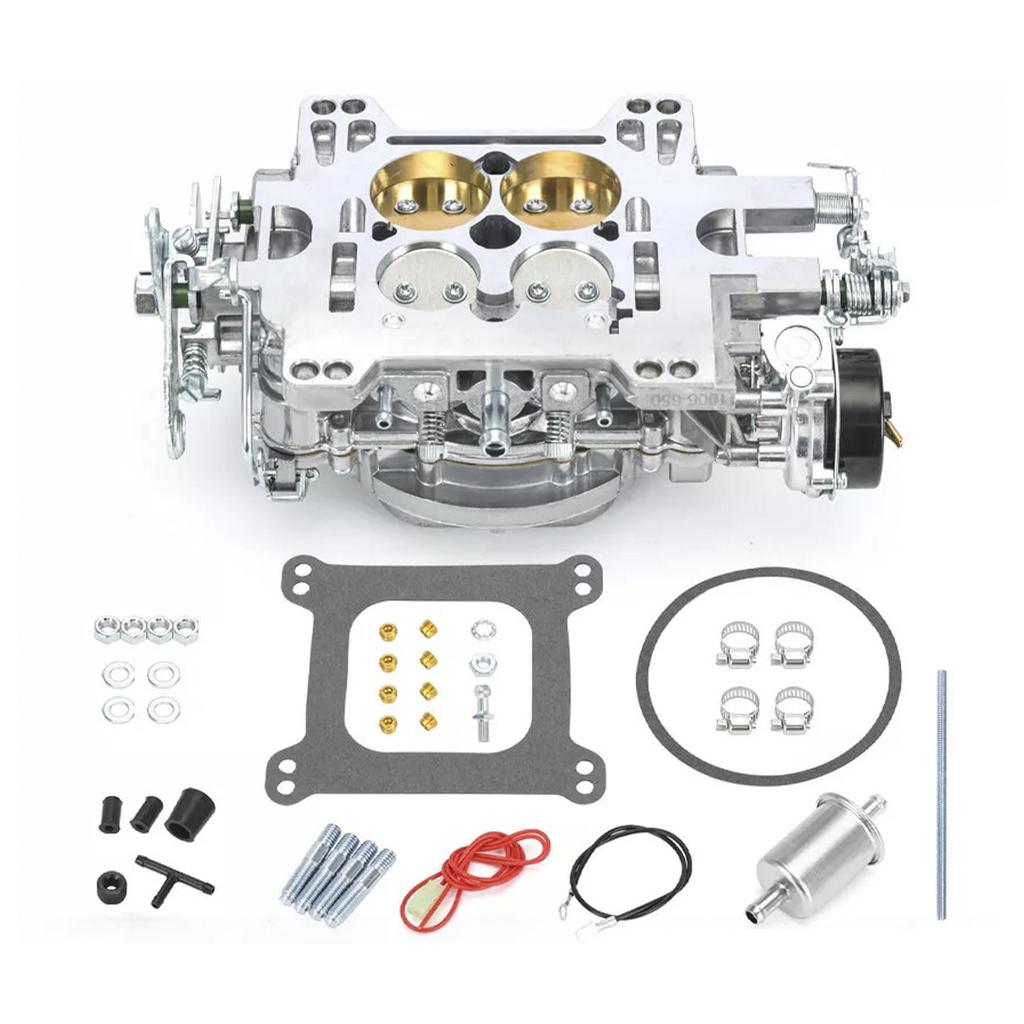 4 Barrel 1906 AVS2 Carburetor 650 CFM Electric Choke For GMC 1980-1987