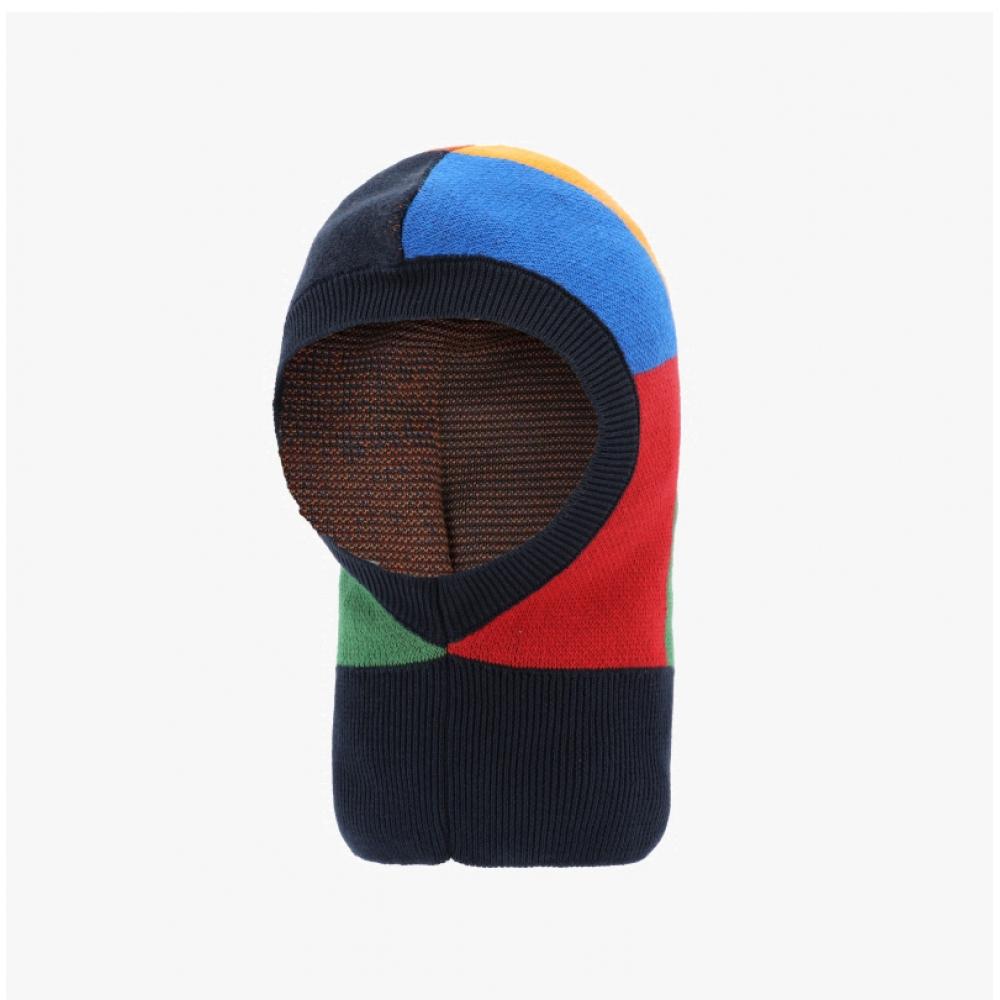 Bobo Choses Multi Color Tile Balaclava Beanie B225ai065