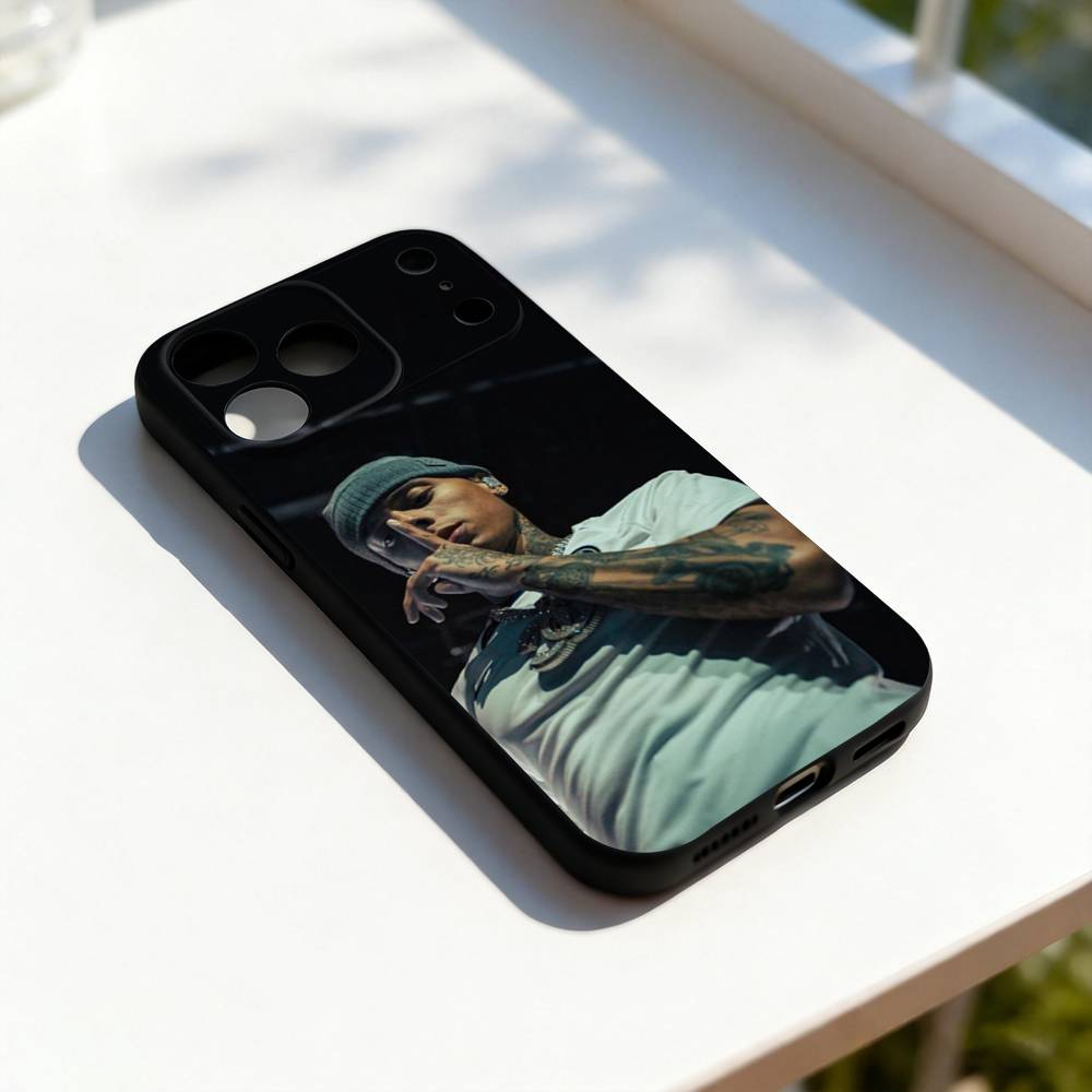 

Rapper Central Cee Cool Phone Case For iPhone 11,12,13,14,15,16,17,Pro,Max,Plus,E,SE4,Air,Mini Black Soft Cover iPhone14