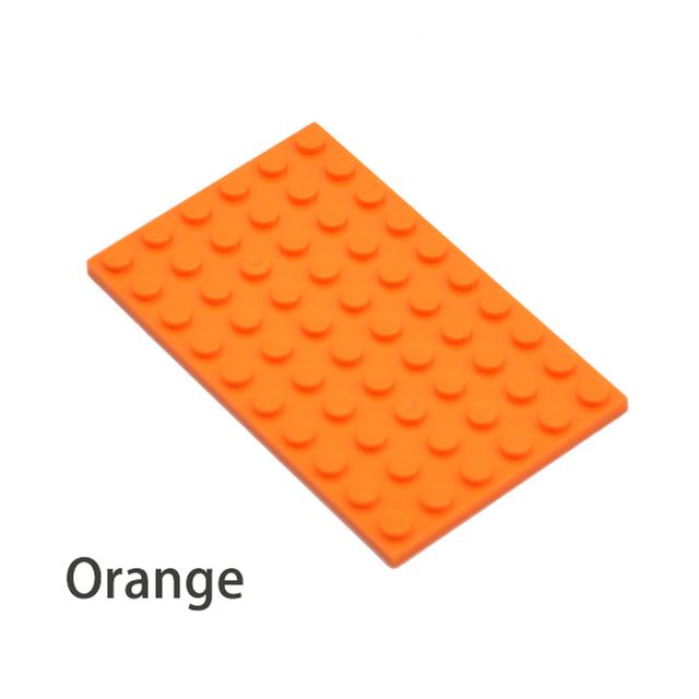 20pcs DIY Building Blocks Thin Figures Bricks 6x10 Dots 12Color Educational Creative Size Compatible With 3033 Toys for Children