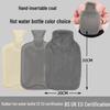 Old-Fashioned Rubber Hot Water Bottle for Stomach Warming