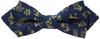 Peanuts Snoopy Bow Tie with Original Box (PND48173) Navy Blue, SNOOPY Woodstock Bow Tie, One-Touch Closure, Character, Perfect for Weddings
