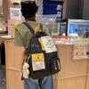 School bag female student Harajuku backpack trendy new junior high school student doll travel backpack
