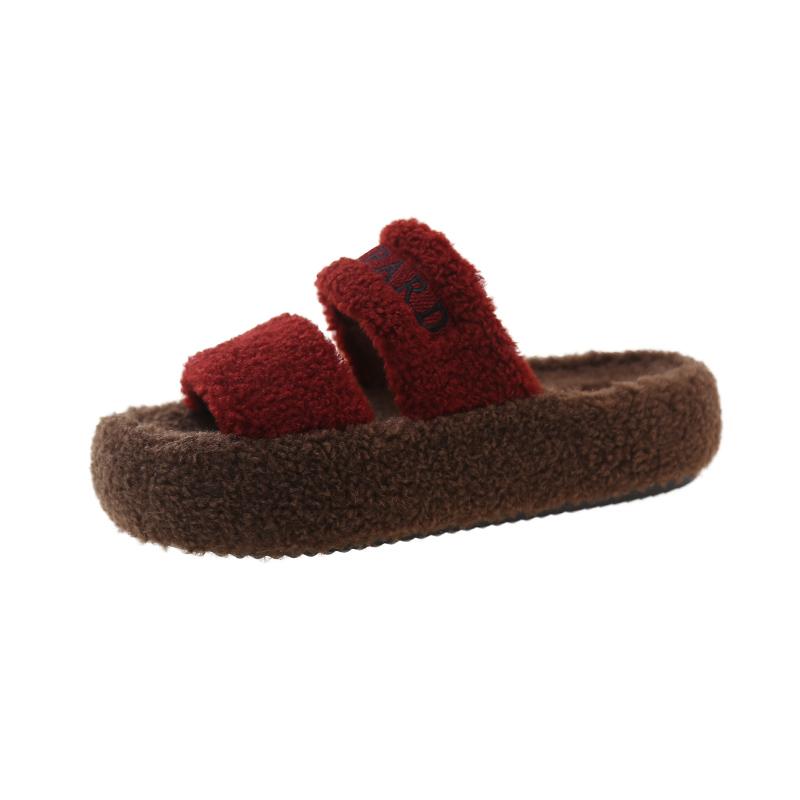 

Fashion Women s Comfortable Hot Selling Fashionable Simple and Versatile Shoes Non-slip Shoes Cotton Slippers Warm Fashion Slippers 41