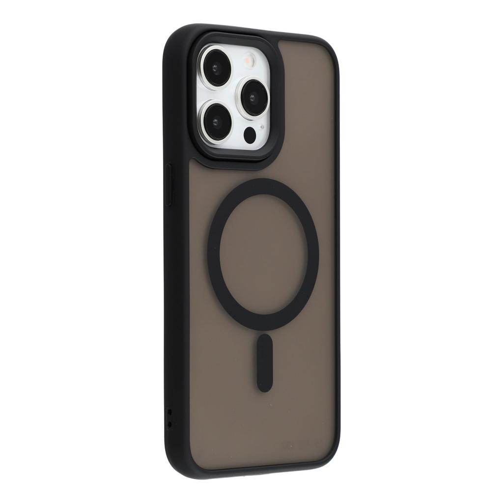 Dla iPhone 12 Pro/12 Magnetyczne Etui Półprzezroczyste z Wykończeniem typu Skin Odporne na Wstrząsy