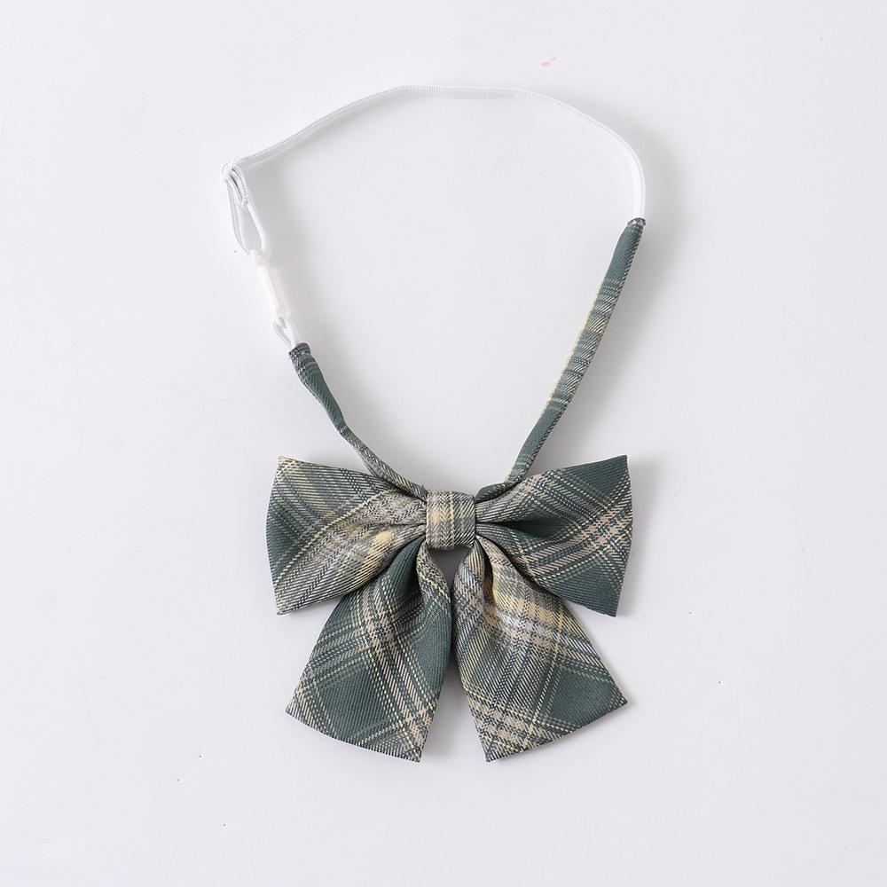 

JK Japanese Plaid Pleated School Uniform Skirt Accessory