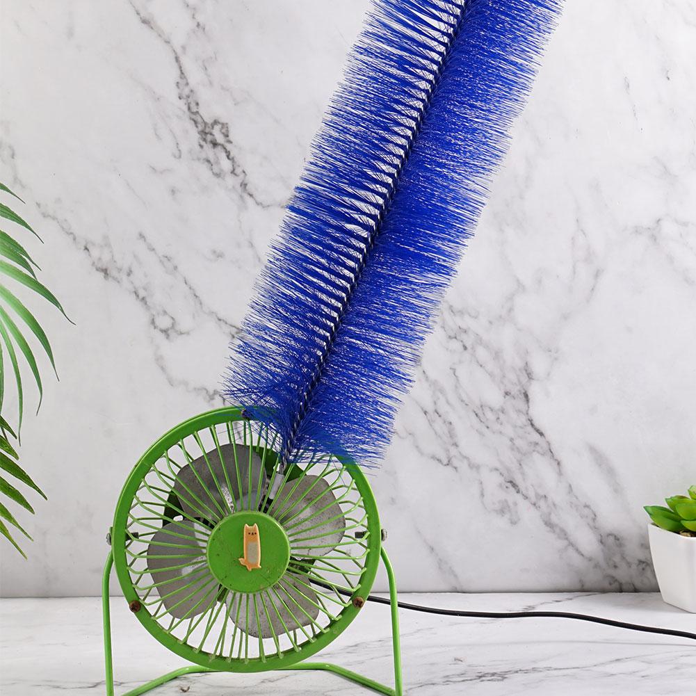 Fan Dust Remover Brush Flexible Bendable Fan Blind Cleaning Cleaner Kitchen Furniture Car Air-c G1M5