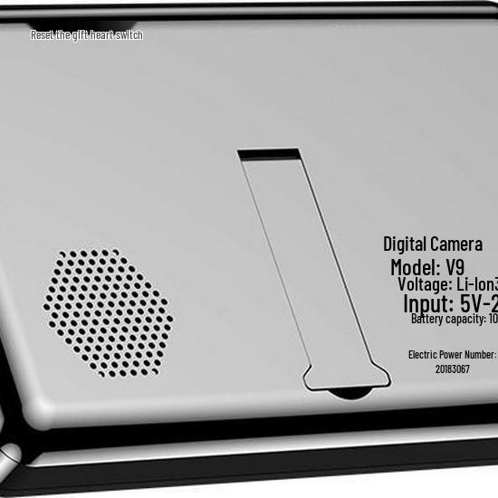 7-inch MP4 Player with Bluetooth, Large Battery, External Speaker & Stand; Supports MP5/MP3, Novels, Videos, PDFs