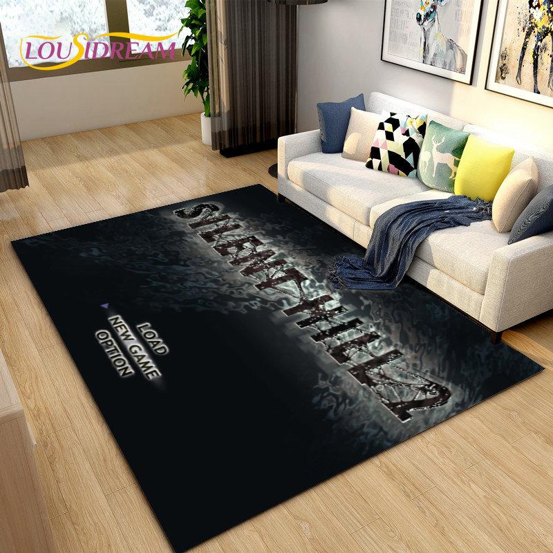 Коврик Silent Hill Horror Movie Game Gamer, коврик для гостиной, спальни, дивана, коврик для украшения, детский нескользящий напольный коврик 40x60cm