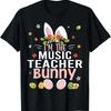 IM The Music Teacher Bunny Easter Day Rabbit T Shirt