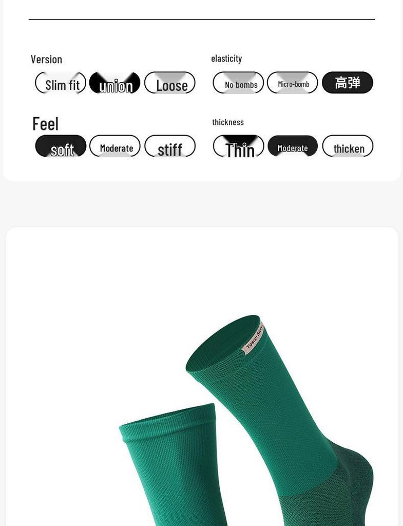 Men's CoolMax High-Top Five-Toe Quick-Dry Sweat-Absorbent Deodorant Sports Socks for Autumn/Winter.