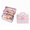 Låsbar Håraccessoar Organizer Mångsidig Flerlagers Flickors Smyckeskrin Smink