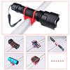 5 Pezzi Fasce in Silicone per Biciclette Cintura Fissa in Silicone Supporto Torcia per Ciclismo Supporto Torcia per Biciclette Fasce Elastiche Bende